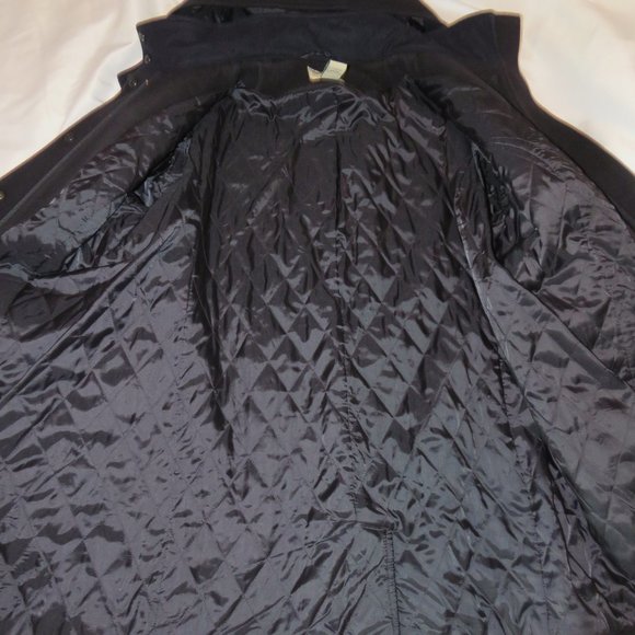 L. L. Bean Lambswool Pea Coat Large Petite - Picture 5 of 10